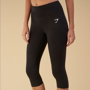Gymshark Dreamy Cropped Leggings || black